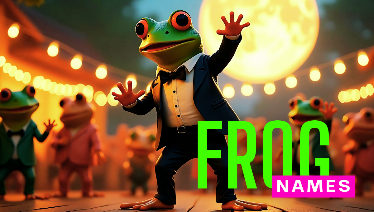 Famous Pet Frog and Toad Names