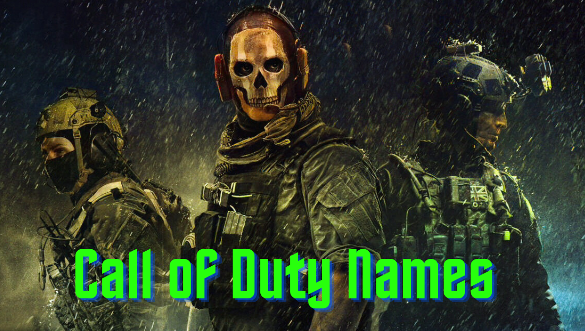 Funny Call of Duty Names